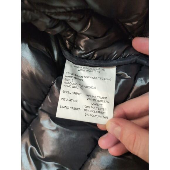 NWT Wiggys Type-B21 Lamilite Womens Jacket Flying Cold Weather Black Gov… - Picture 8 of 12